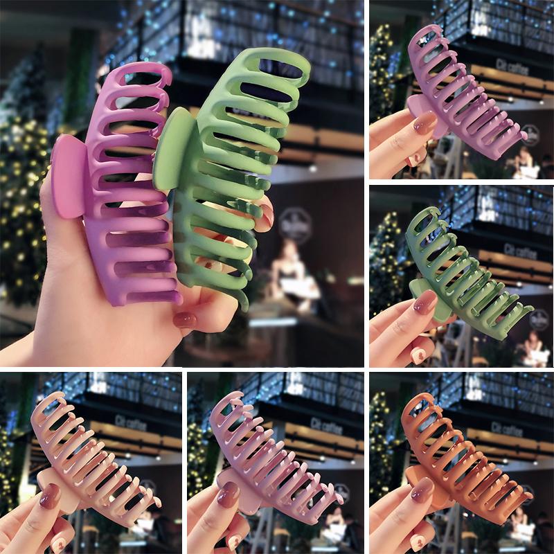 2021 fashion 1Pc Korean Solid Big Hair Claws Elegant Frosted Acrylic Hair Clips Hairpins Barrette Headwear for Women Girls Hair Accessories
2021 fashion 1Pc Korean Solid Big Hair Claws Elegant Frosted Acrylic Hair Clips Hairpins Barrette Headwear for Women Girls Hair Accessories