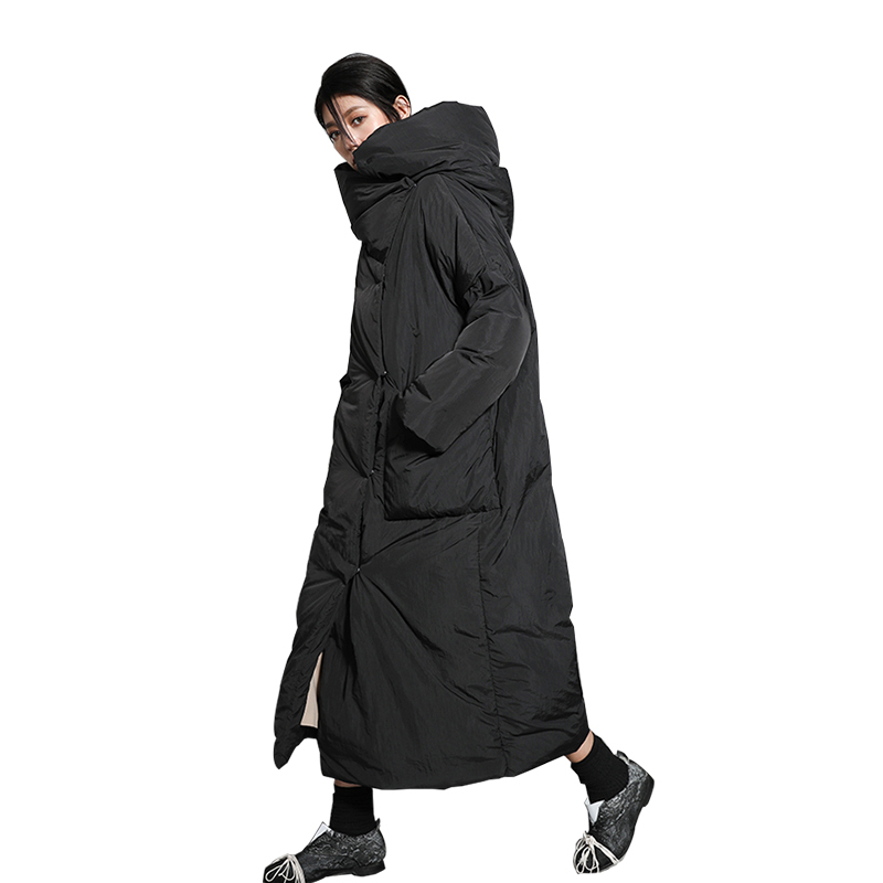 KJMYYX winter jacket women New Thicken Long Hooded parka women winter coat Warm Jacket Female Coats Overcoat 201019