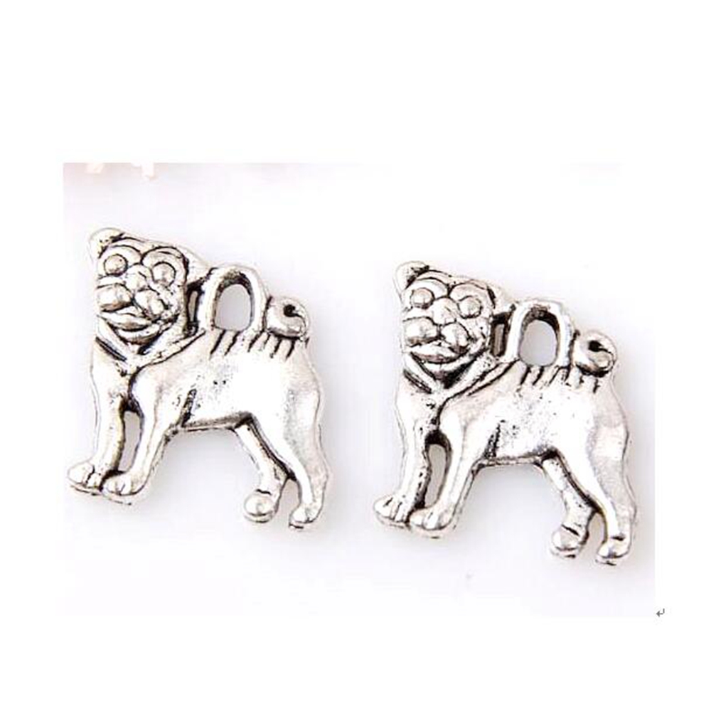 200Pcs/ lots Alloy Dog Charms Pendants For Jewelry Making Bracelet Necklace DIY Accessories 15x16mm A-224
200Pcs/ lots Alloy Dog Charms Pendants For Jewelry Making Bracelet Necklace DIY Accessories 15x16mm A-224