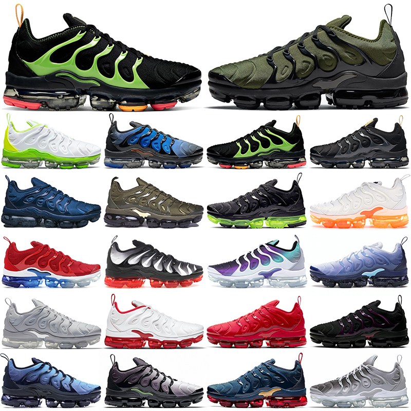 TN Plus Running Shoes Men Black White Volt Sunset Cherry All Red Cool Wolf Grey Green Olive USA Dark Blue Fury Grape tns Mens Womens Outdoor
TN Plus Running Shoes Men Black White Volt Sunset Cherry All Red Cool Wolf Grey Green Olive USA Dark Blue Fury Grape tns Mens Womens Outdoor