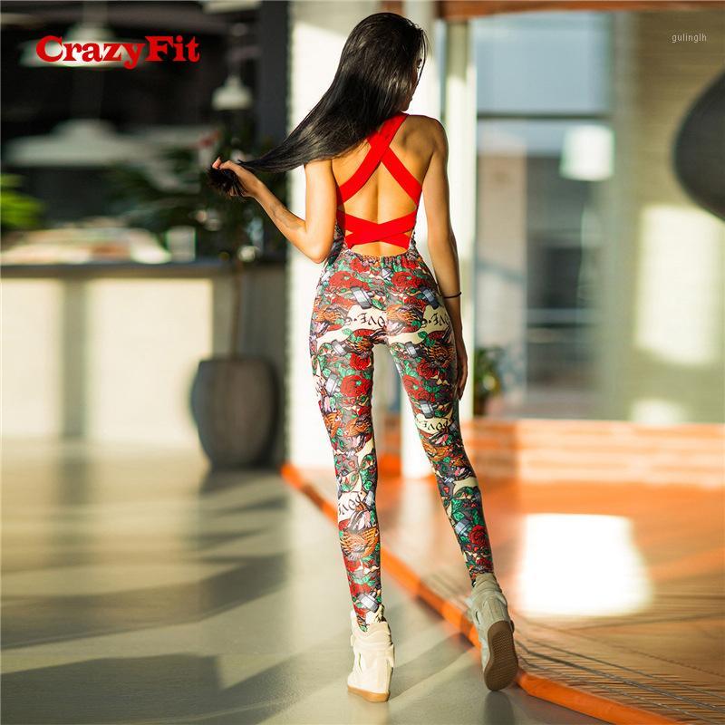 CrazyFit 2018 One Piece Sexy Sport Suit Women Padded Floral Print Yoga Workout Clothes Running Set Jogging Gym Clothing Jumpsuit1, Red print
CrazyFit 2018 One Piece Sexy Sport Suit Women Padded Floral Print Yoga Workout Clothes Running Set Jogging Gym Clothing Jumpsuit1, Red print