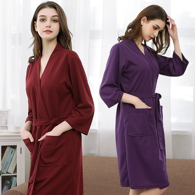 Women Men Suck Water Waffle Kimono Bath Robe Peignoir Femme Summer Bathrobe Bride Bridesmaid Robes Sexy Dressing Gown Lingerie 210203, Women sky blue
Women Men Suck Water Waffle Kimono Bath Robe Peignoir Femme Summer Bathrobe Bride Bridesmaid Robes Sexy Dressing Gown Lingerie 210203, Women sky blue