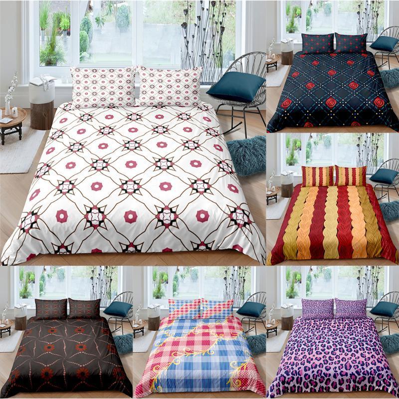 ZEIMON Geometric Bedding Set Duvet Cover and Pillowcase Luxury Home Textiles 3D Digital Printing Rose Flower Leopard Pattern1, 045-5
ZEIMON Geometric Bedding Set Duvet Cover and Pillowcase Luxury Home Textiles 3D Digital Printing Rose Flower Leopard Pattern1, 045-5