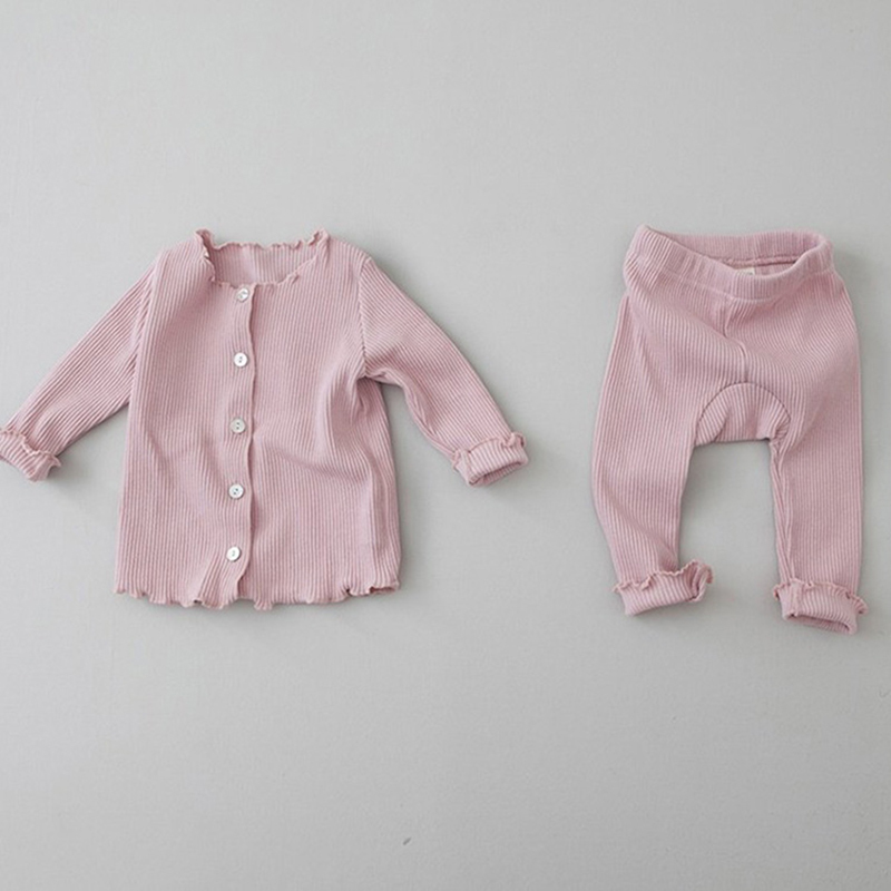 2020 New Baby Girls Clothing Set Baby Girls Clothes Toddler Boys Clothes Knitting Coat Sweater+Pants Baby Kids Clothes SetX1019