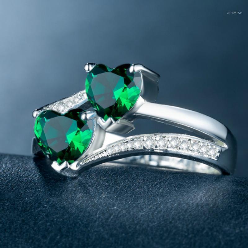 Visisap Romantic Double Heart Rings for Women Wedding Ring Multicolor Zircon White Gold Color Accessories Dropshipping B12091
Visisap Romantic Double Heart Rings for Women Wedding Ring Multicolor Zircon White Gold Color Accessories Dropshipping B12091