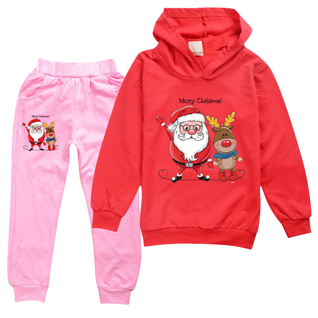 Chill Sets 2 Piece Sets for Kids Boy Fall Clothes Wholesale Clothing Merry Christmas Thanksgiving Outfits for GirlsX1019