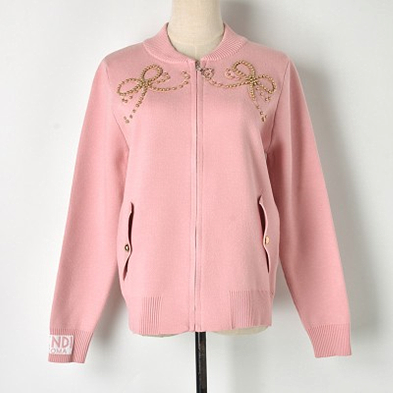 Winter Autumn and New Embroidery Frightened Arc Malha Jaquette with Zipper Shirt Fine Comfortable Mode Ladies Uxsy MOCK, Poet
Winter Autumn and New Embroidery Frightened Arc Malha Jaquette with Zipper Shirt Fine Comfortable Mode Ladies Uxsy MOCK, Poet
