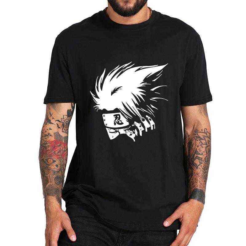 Kakashi White Naruto-T Shirt Anime Adventure Manga Novelty Men's T Shirts Premium Summer 100% Cotton Top EU Size Y220208, Black
Kakashi White Naruto-T Shirt Anime Adventure Manga Novelty Men's T Shirts Premium Summer 100% Cotton Top EU Size Y220208, Black