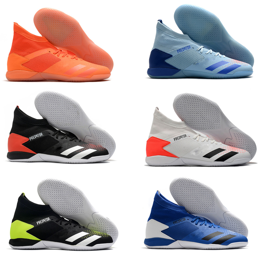 2020 top quality mens soccer shoes PREDATOR 20.3 IC indoor soccer cleats Predator 20 football boots high ankle Tacos de futbol, Color11#
2020 top quality mens soccer shoes PREDATOR 20.3 IC indoor soccer cleats Predator 20 football boots high ankle Tacos de futbol, Color11#
