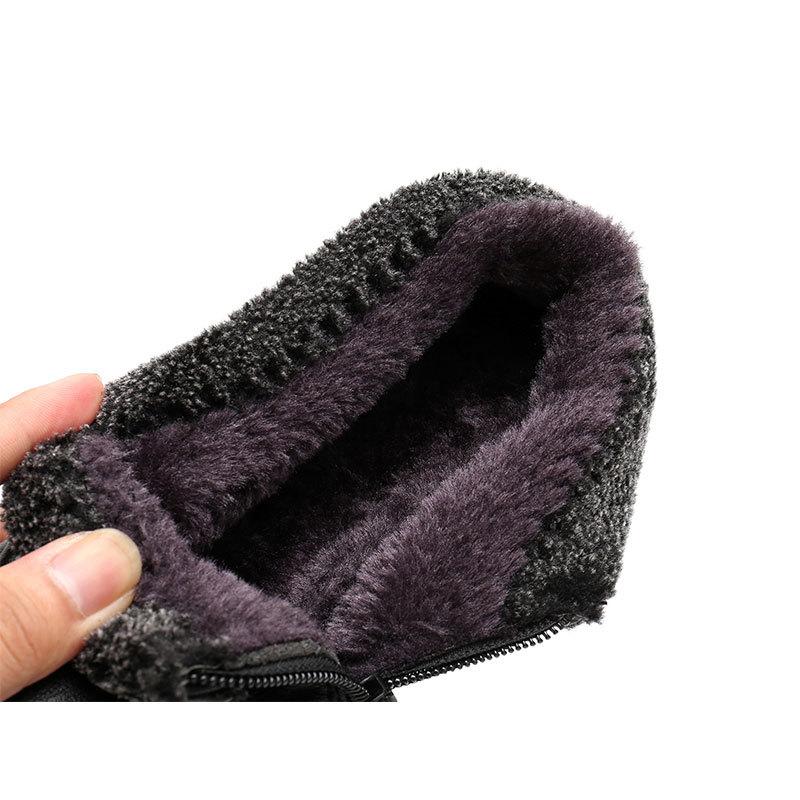 Winter 2020 New Mother Cotton Shoes Soft Bottom Non-slip Ladies Snow Boots Middle-aged and Elderly Women Cotton Shoes Waterproof, Black
Winter 2020 New Mother Cotton Shoes Soft Bottom Non-slip Ladies Snow Boots Middle-aged and Elderly Women Cotton Shoes Waterproof, Black