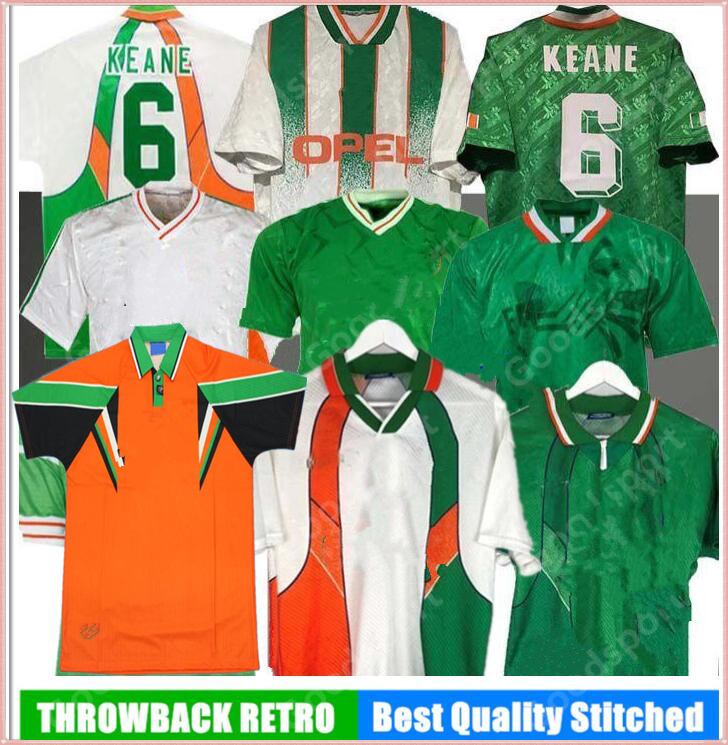 RETRO Ireland soccer jerseys Sheedy football shirts CALCIO McGRATH KEANE STAUNTON TOWNSEND HOUGHTON ALDRIDGE COYNE ERT SHERIDAN 2002, 1998 home
RETRO Ireland soccer jerseys Sheedy football shirts CALCIO McGRATH KEANE STAUNTON TOWNSEND HOUGHTON ALDRIDGE COYNE ERT SHERIDAN 2002, 1998 home
