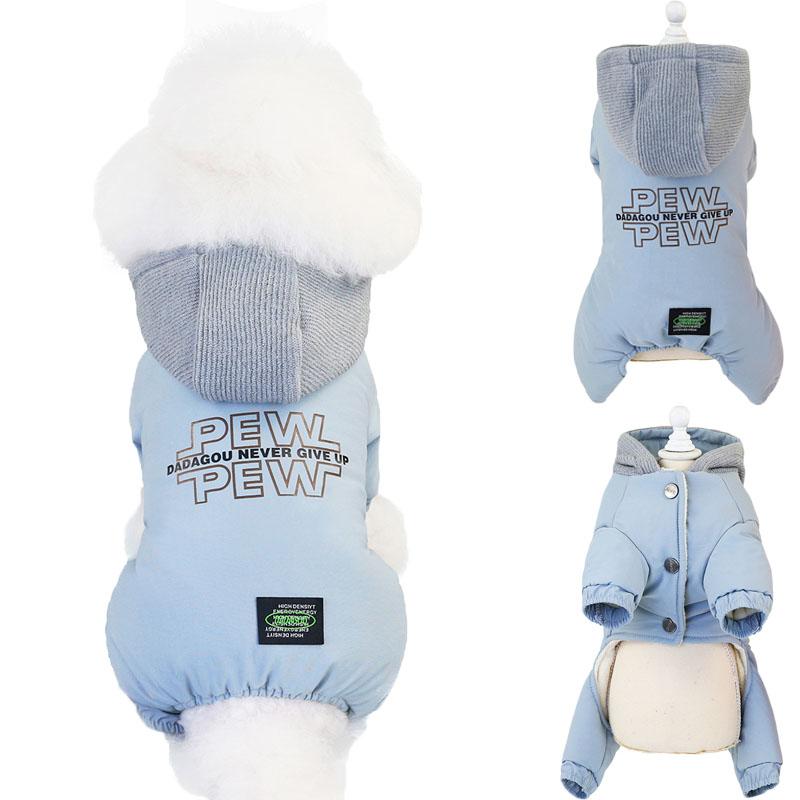 4-legs Pet Clothes Winter Warm Dog Overalls Hooded Coat For Small Dogs Chihuahua Knitted Hat Jumpsuit Apparel Dogs Pets Clothing, Color9
4-legs Pet Clothes Winter Warm Dog Overalls Hooded Coat For Small Dogs Chihuahua Knitted Hat Jumpsuit Apparel Dogs Pets Clothing, Color9