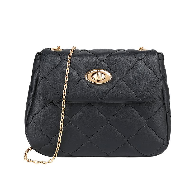 2021 New Women Famous Design Small Mini Korean-style Rhombus Chain Soft PU Leather Shoulder Crossbody Messenger Bag Lady Handbag, Black
2021 New Women Famous Design Small Mini Korean-style Rhombus Chain Soft PU Leather Shoulder Crossbody Messenger Bag Lady Handbag, Black