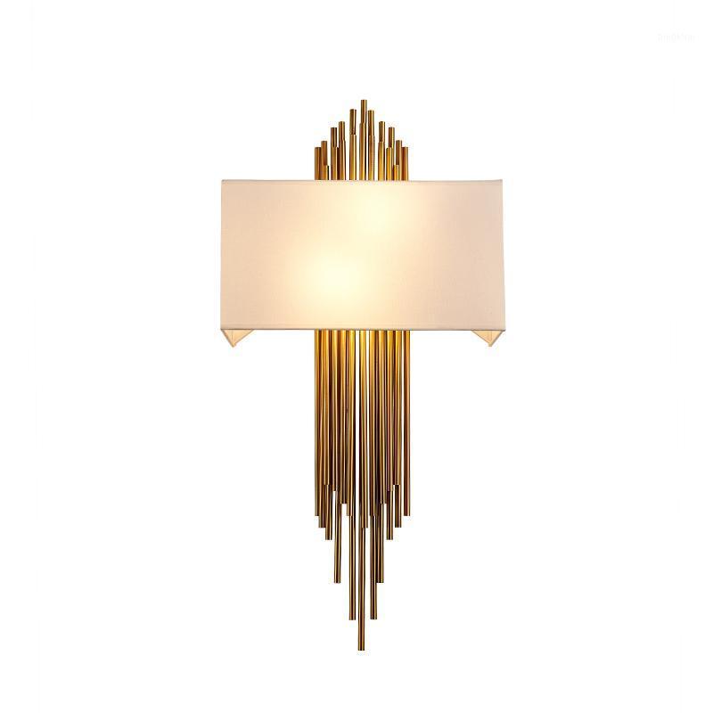Nordic Modern Gold Wall Lamp Led Sconces Luxury Wall Lights for Living Room Bedroom Bathroom Home Indoor Lighting Fixture Decor1
Nordic Modern Gold Wall Lamp Led Sconces Luxury Wall Lights for Living Room Bedroom Bathroom Home Indoor Lighting Fixture Decor1