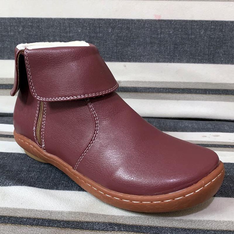 2020 Winter Women Slip Resistant Comfy Keep Warm Casual Ankle Short Boots Zipper Soft Comfy PU Leather Boots Women Botas Mujer, Black
2020 Winter Women Slip Resistant Comfy Keep Warm Casual Ankle Short Boots Zipper Soft Comfy PU Leather Boots Women Botas Mujer, Black
