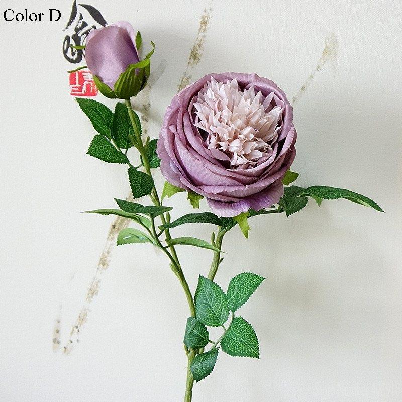 Highly recommend 2Heads Artificial rose branch Simulation peony flowers flores for autumn home hotel wedding decoration rose
Highly recommend 2Heads Artificial rose branch Simulation peony flowers flores for autumn home hotel wedding decoration rose