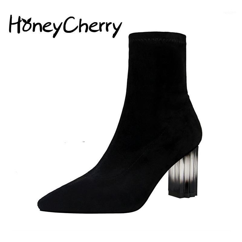 Women Boots 2020 New European And American Winter Fashion Thick With Crystal And High Heel Suede Pointed Sexy Women Shoes1, Black
Women Boots 2020 New European And American Winter Fashion Thick With Crystal And High Heel Suede Pointed Sexy Women Shoes1, Black