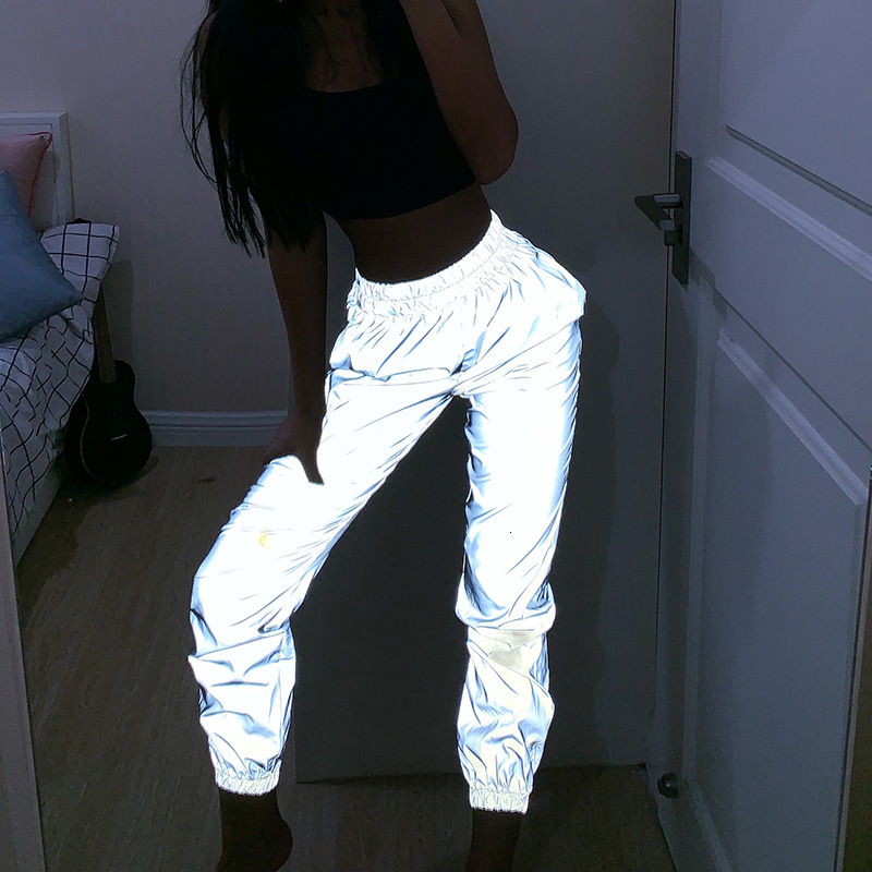 2021 New Casual Sweatpants Shine Hip Hop Light Pants Women Fashion Female Loose Dance Trousers Pantalon Femme F81m, Beige
2021 New Casual Sweatpants Shine Hip Hop Light Pants Women Fashion Female Loose Dance Trousers Pantalon Femme F81m, Beige