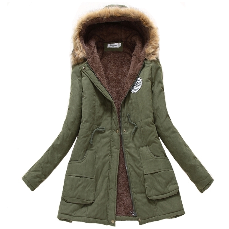 winter jacket women wadded jacket female outerwear slim winter hooded coat long cotton padded fur collar parkas plus size 201125, Navy blue
winter jacket women wadded jacket female outerwear slim winter hooded coat long cotton padded fur collar parkas plus size 201125, Navy blue
