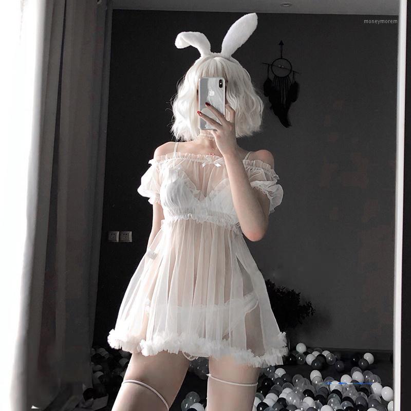 Women's Sleepwear Kawaii Lace Babydoll Sexy Lingerie Pajamas Set For Women Nightdress Tulle Temptation See Through Dress Erotic Cosplay Cost, Black
Women's Sleepwear Kawaii Lace Babydoll Sexy Lingerie Pajamas Set For Women Nightdress Tulle Temptation See Through Dress Erotic Cosplay Cost, Black