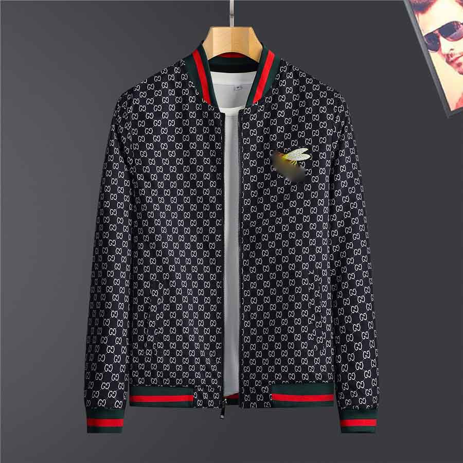19SS Paris designer design high quality men's double-sided jacket round neck zipper fashion jacket M~3XL, Black;brown
19SS Paris designer design high quality men's double-sided jacket round neck zipper fashion jacket M~3XL, Black;brown