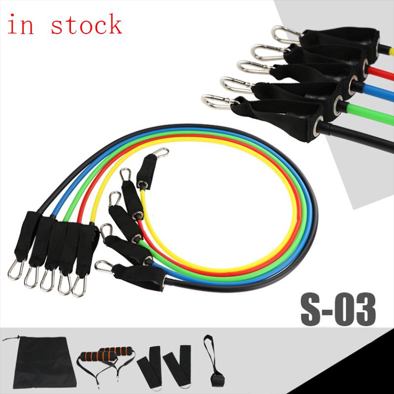 11 Pcs Resistance Bands Set Yoga Expander Fitness Exercise Rubber Tubes Stretch Band Home Training Gyms Elastic Workout Pull Rop
11 Pcs Resistance Bands Set Yoga Expander Fitness Exercise Rubber Tubes Stretch Band Home Training Gyms Elastic Workout Pull Rop