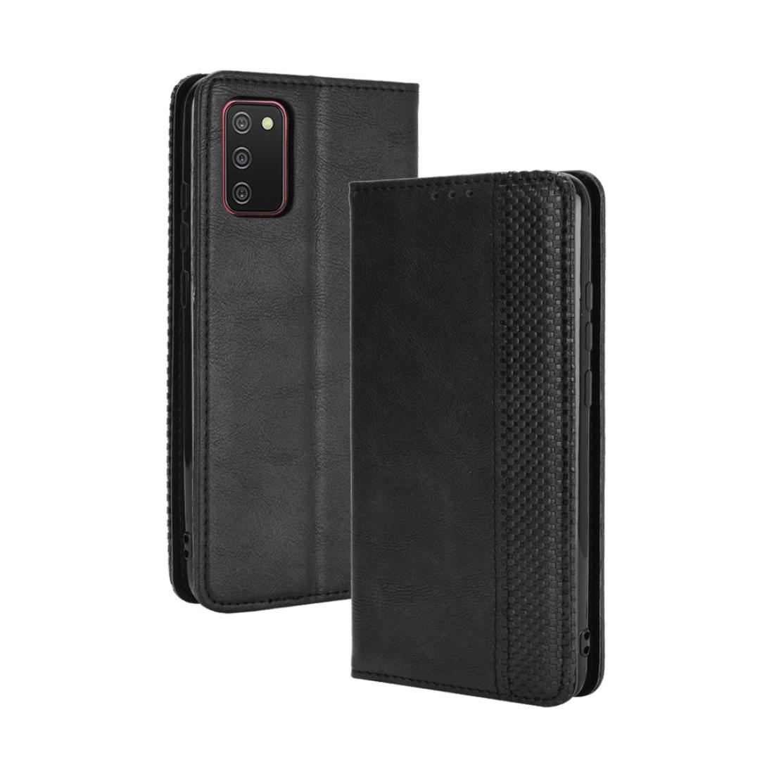 For Samsung Galaxy A02s Magnetic Buckle Retro Crazy Horse Texture Horizontal Flip Leather Case with Holder Card Slots Photo Frame
For Samsung Galaxy A02s Magnetic Buckle Retro Crazy Horse Texture Horizontal Flip Leather Case with Holder Card Slots Photo Frame