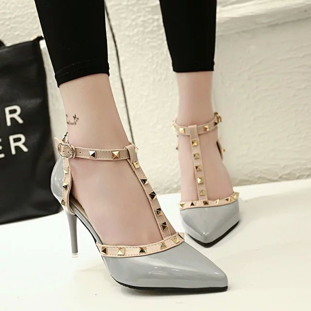2021 New in the Spring of South Korean Patent Asakuchi Sexy Fashion Shoes Word Buckle Rivet Pointed Stilettos X3VZ, Red
2021 New in the Spring of South Korean Patent Asakuchi Sexy Fashion Shoes Word Buckle Rivet Pointed Stilettos X3VZ, Red
