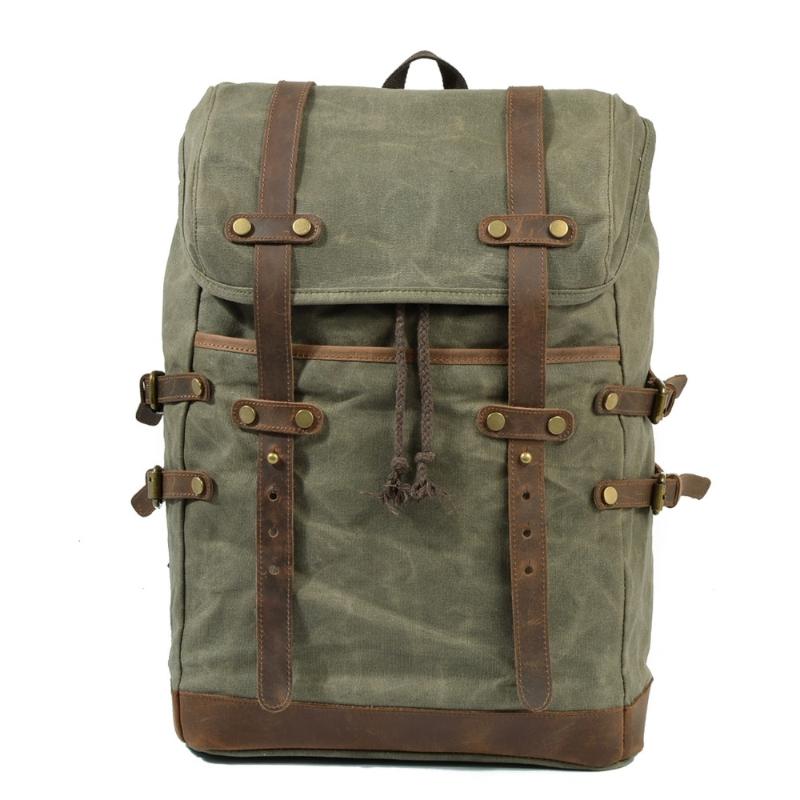 Waterproof backpack Canvas Men Vintage backpack Male Luggage Shoulder Bag Computer Backpacking Men Functional Versatile Bags, Brown
Waterproof backpack Canvas Men Vintage backpack Male Luggage Shoulder Bag Computer Backpacking Men Functional Versatile Bags, Brown