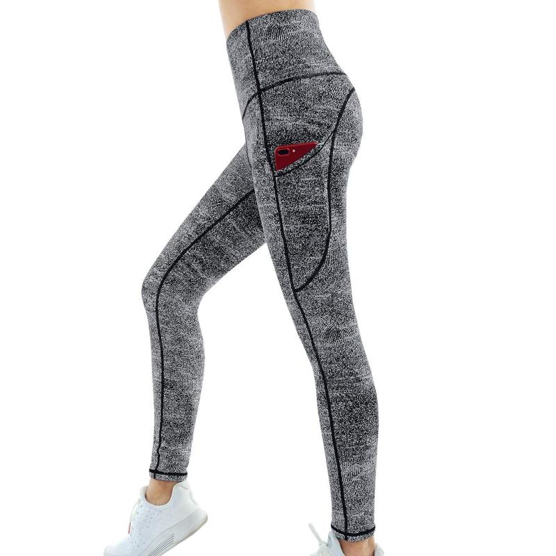 Women' Yoga Pants Leggings High-Waist Hip Sport Stretch Yoga Leggings Fitness Running Gym Sports Pockets Active Pants#40, Gray
Women' Yoga Pants Leggings High-Waist Hip Sport Stretch Yoga Leggings Fitness Running Gym Sports Pockets Active Pants#40, Gray