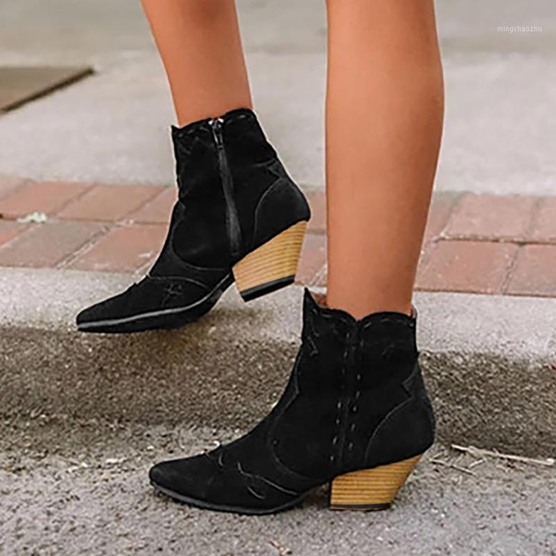 Winter boots women sneakers square heel casual shoes woman 2020 fashion side zipper solid adult women ankle boots shoes#g31, Black
Winter boots women sneakers square heel casual shoes woman 2020 fashion side zipper solid adult women ankle boots shoes#g31, Black