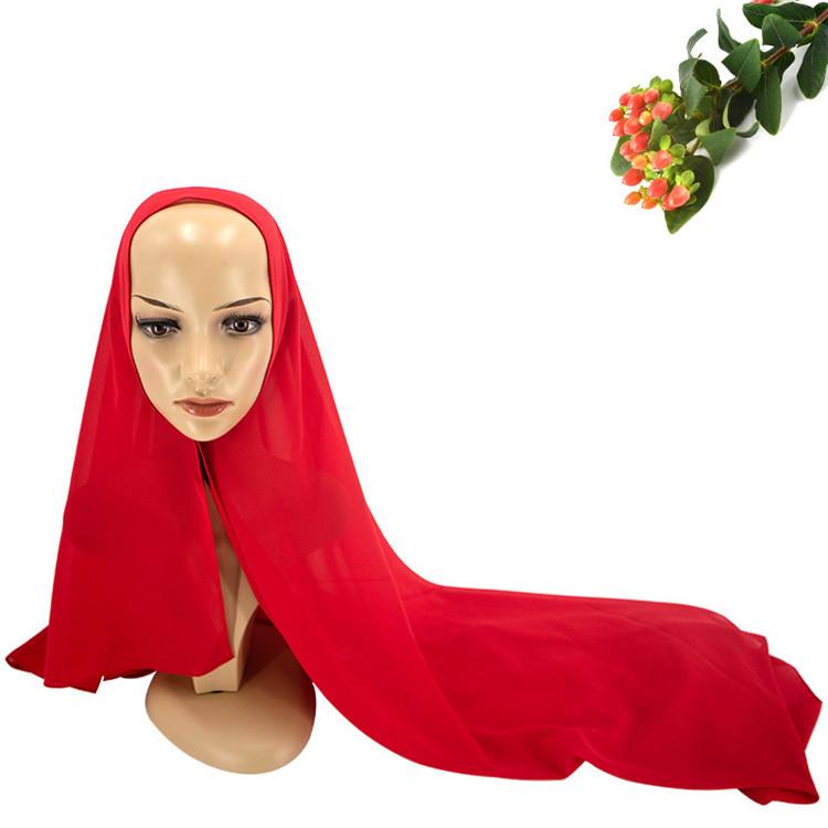 Hidden button Women Hijab Scarf Muslim lady solid wrap scarfs girls gift free Shipping
Hidden button Women Hijab Scarf Muslim lady solid wrap scarfs girls gift free Shipping