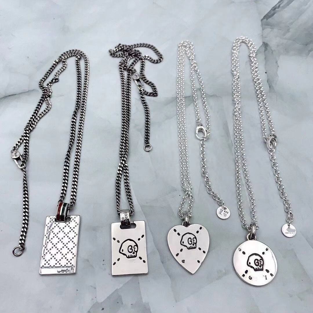 Love fearless heart necklace 925 sterling silver twist skull cute birds fashion couple tide
Love fearless heart necklace 925 sterling silver twist skull cute birds fashion couple tide