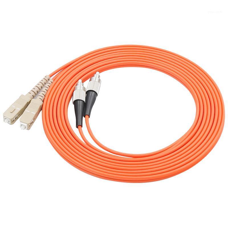 

5PCS/LOT SC/UPC to FC/UPC Optic Fiber Patch Cord Multimode OM1 62.5/125um Fibre Channel Cable 3.0mm1