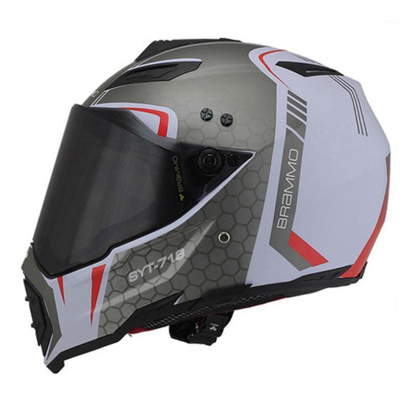 BYE Motorcycle Helmet Men Full Face Helmet Moto Riding ABS Material Racing Motocross Motorbike DOT Certification1, Syt-716-03
BYE Motorcycle Helmet Men Full Face Helmet Moto Riding ABS Material Racing Motocross Motorbike DOT Certification1, Syt-716-03