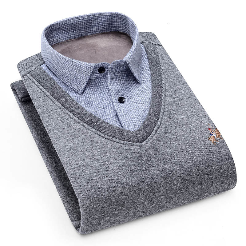 2021 New Men Cardigan Collar Plus Veet Thickening Winter Long Sleeves Shirts Cashmere Home Shirt Sweater Veus, Ldbl-f1105
2021 New Men Cardigan Collar Plus Veet Thickening Winter Long Sleeves Shirts Cashmere Home Shirt Sweater Veus, Ldbl-f1105