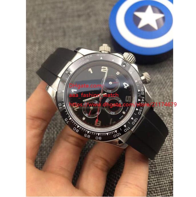 8 Color High quality Watch Topselling 40mm Cosmograph 116506 116509 116500 116520 Rubber Bands No Chronograph Working Automatic Mens Watches, Slivery;brown
8 Color High quality Watch Topselling 40mm Cosmograph 116506 116509 116500 116520 Rubber Bands No Chronograph Working Automatic Mens Watches, Slivery;brown
