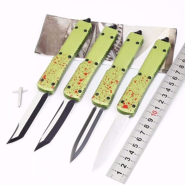 5 models green UT70 zombie full size D2 automatic auto double action tactical self defense folding edc camping knife hunting knives gift
5 models green UT70 zombie full size D2 automatic auto double action tactical self defense folding edc camping knife hunting knives gift