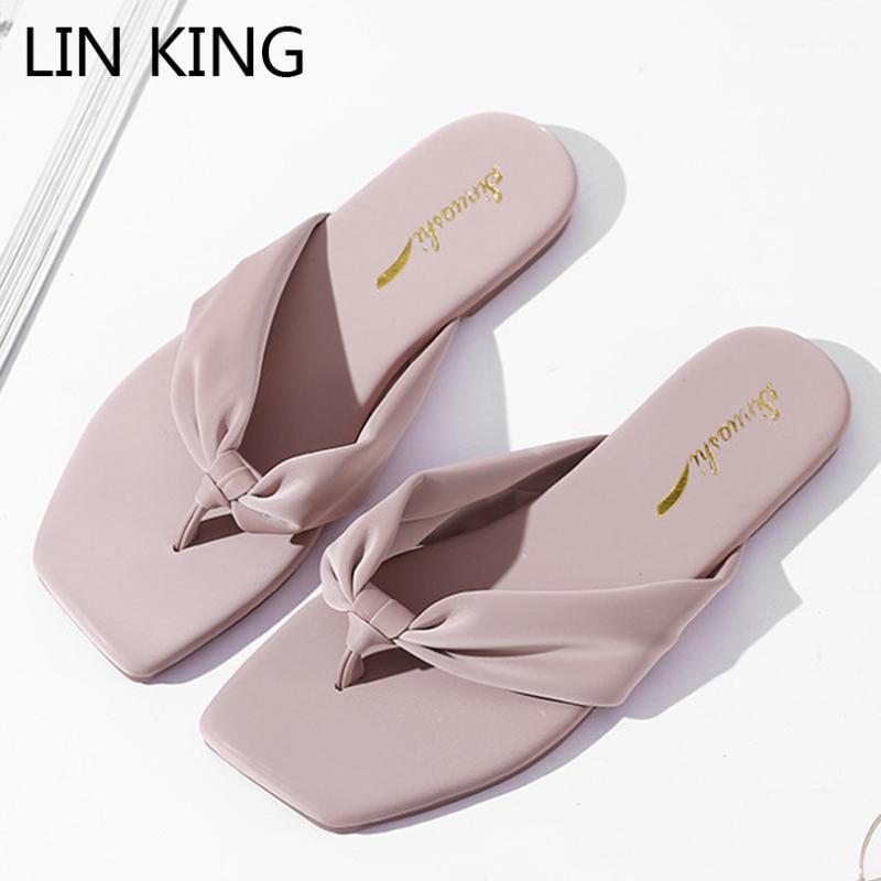 LIN KING New Designer Women Summer Shoes Woman Slides Slippers Solid Flats Ladies Flip Flops Outdoor Footwear Beach Shoes Female1, Black-open toe
LIN KING New Designer Women Summer Shoes Woman Slides Slippers Solid Flats Ladies Flip Flops Outdoor Footwear Beach Shoes Female1, Black-open toe