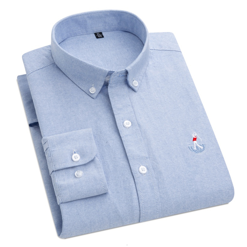 2021 New Brand 100% Cotton Oxford Casual Long Sleeve Solid Business Men Shirt Button Collar Plain Man's Clothing Creb, 2ldbl-322
2021 New Brand 100% Cotton Oxford Casual Long Sleeve Solid Business Men Shirt Button Collar Plain Man's Clothing Creb, 2ldbl-322