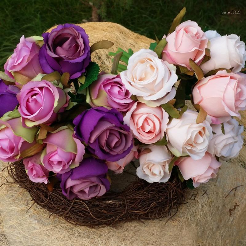 Artificial Rose Simulation Flower Home Decor Wedding Bouquet Bridesmaid Hand Holding 12 Rose Flower for Party Wedding1
Artificial Rose Simulation Flower Home Decor Wedding Bouquet Bridesmaid Hand Holding 12 Rose Flower for Party Wedding1