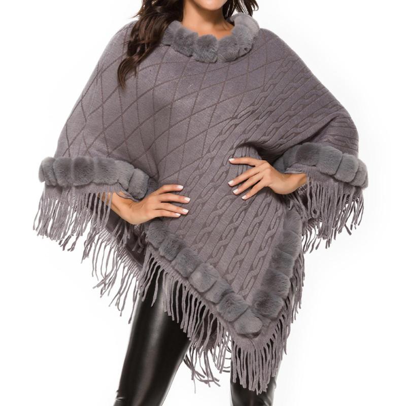 2021 Fashion Women Autumn Winter Round Collar Breathable Solid Color Warm Shawl Outerwear Ladies Loose Loose Shawl Pullover
2021 Fashion Women Autumn Winter Round Collar Breathable Solid Color Warm Shawl Outerwear Ladies Loose Loose Shawl Pullover