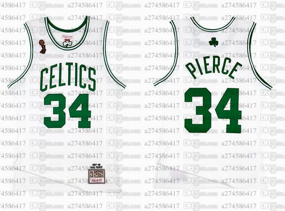 Men women youth basketball jerseys Boston Celtics 34 PAUL PIERCE 2007-08 White Hardwoods Classics retro Jersey, Black;red
Men women youth basketball jerseys Boston Celtics 34 PAUL PIERCE 2007-08 White Hardwoods Classics retro Jersey, Black;red