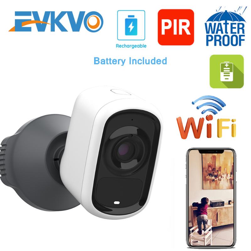 EVKVO 3MP Rechargeable Battery IP Camera Wifi Camera Outdoor Indoor Weatherproof CCTV Security PIR Motion Alarm IR P2P
EVKVO 3MP Rechargeable Battery IP Camera Wifi Camera Outdoor Indoor Weatherproof CCTV Security PIR Motion Alarm IR P2P