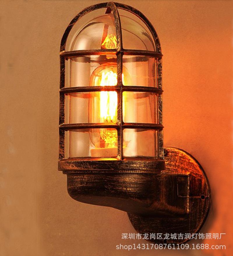 American outdoor waterproof wall lamp nostalgic net coffee bar corridor clothing store industrial wind explosion proof wall lamp 
American outdoor waterproof wall lamp nostalgic net coffee bar corridor clothing store industrial wind explosion proof wall lamp