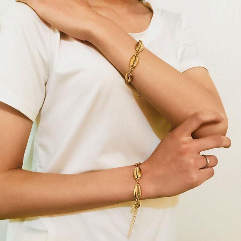 Simple Bracelets Women Shell Tassel Bracelet Lovers Trendy Bohemia Alloy Bransoletka Jewelry Jewellery Accesorios Wholesale
Simple Bracelets Women Shell Tassel Bracelet Lovers Trendy Bohemia Alloy Bransoletka Jewelry Jewellery Accesorios Wholesale