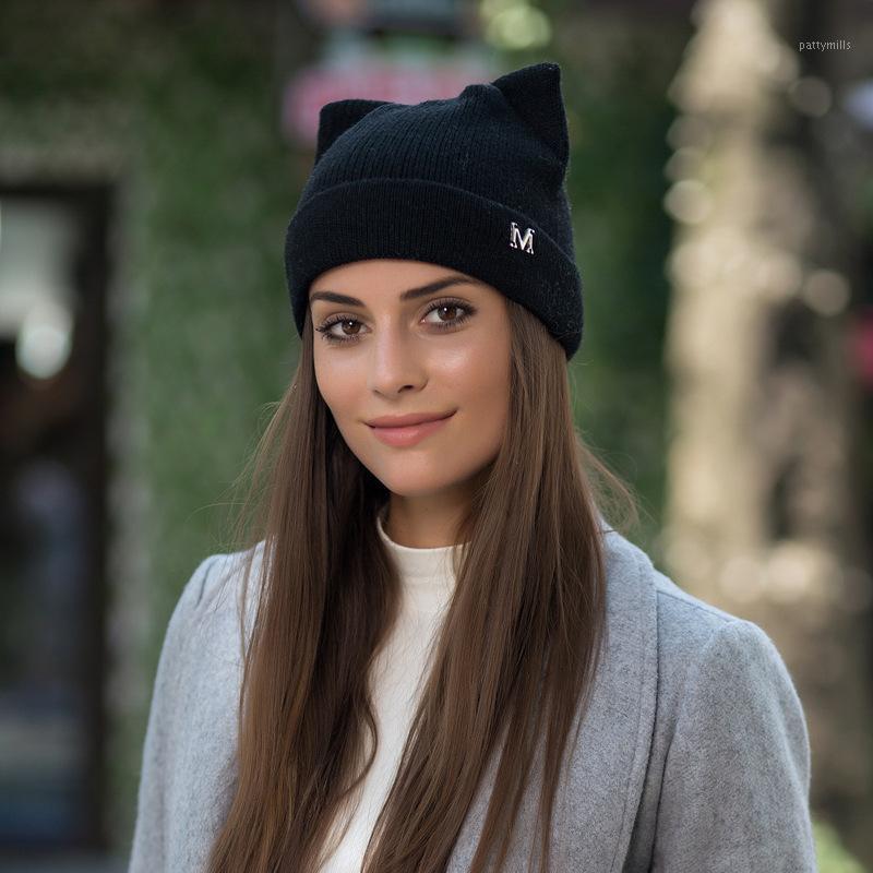 Beanie/Skull Caps Obawa Winter Hats Knitted Hat Ears Cat Girl High Fashion Women Wool Trilby Balaclava Beanie Gifts1, C4
Beanie/Skull Caps Obawa Winter Hats Knitted Hat Ears Cat Girl High Fashion Women Wool Trilby Balaclava Beanie Gifts1, C4