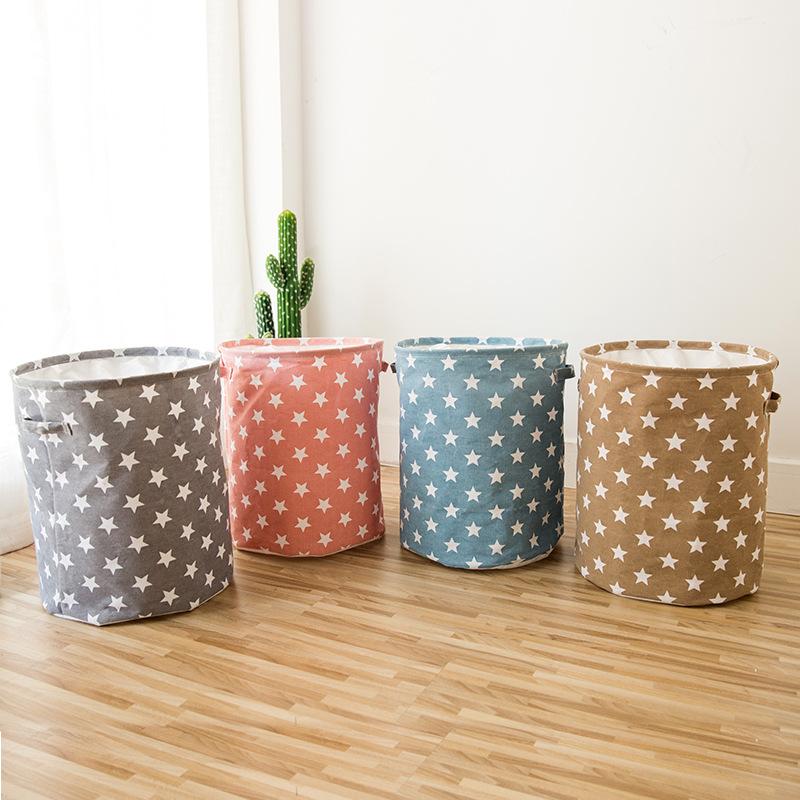 Foldable Star Laundry Basket for Toys Cotton Linen Storage Bucket Bag Collapsible Household Dirty Clothes Organizer 35*45cm
Foldable Star Laundry Basket for Toys Cotton Linen Storage Bucket Bag Collapsible Household Dirty Clothes Organizer 35*45cm