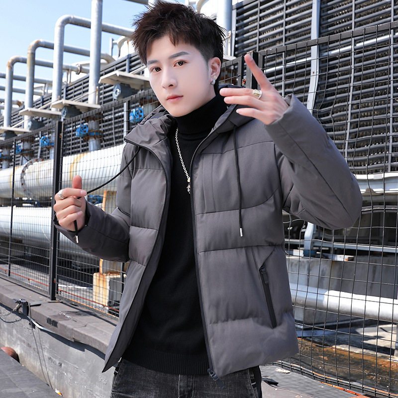 Parkas Men Winter Thick Bomber Jacket Mens Fashion Slim Fit Cotton Padded Hooded Coat Casual Baseball Outwear Men Plus Size 201127