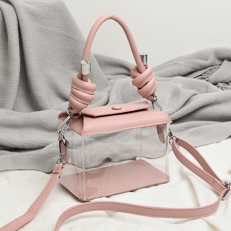 Women Transparent Bag PVC Clear Ladies Plastic PU Handbags Tote Jelly Bag Candy Beach Bags Shoulder Messenger Bags Ladies Purse C1011, Pink
Women Transparent Bag PVC Clear Ladies Plastic PU Handbags Tote Jelly Bag Candy Beach Bags Shoulder Messenger Bags Ladies Purse C1011, Pink